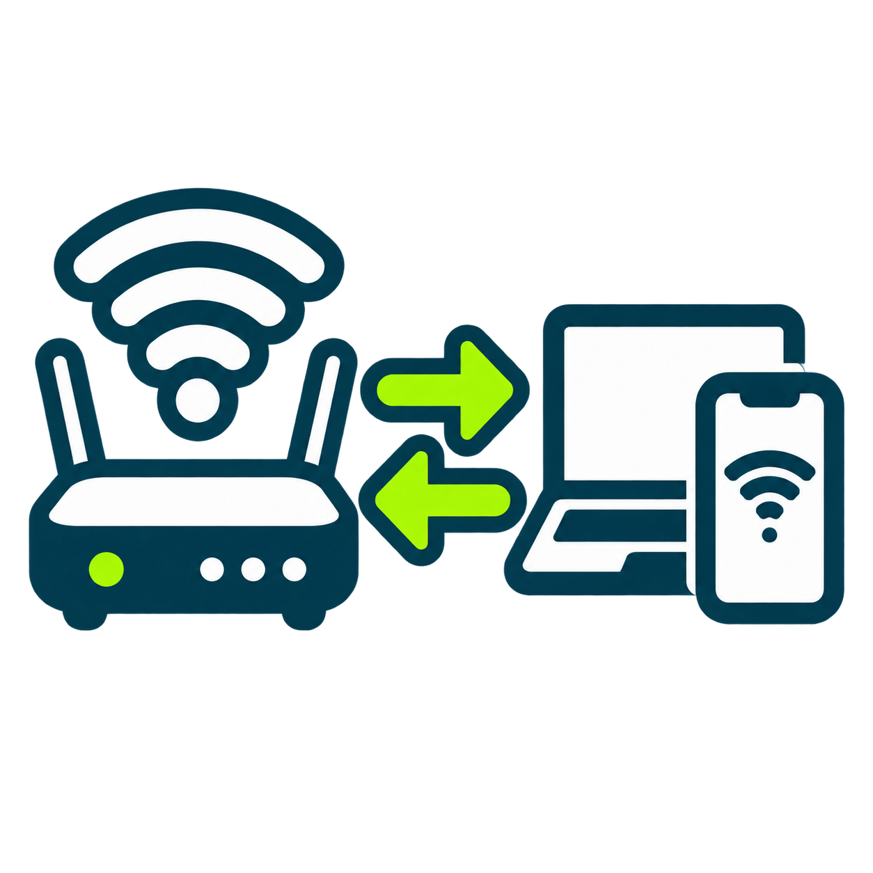 共享宽带 Wi-Fi 共享 logo